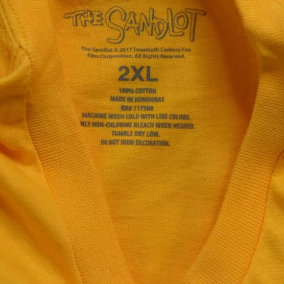 The Sandlot Mens Ham Porter Titan of Terror Funny Baseball Movie Shirt New 2XL - Picture 5 of 5